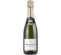 Brut Dargent - Spumante Bianco Blanc de Blancs Chardonnay Brut, Metodo tradizionale (1 x 0,75 L) (Confezione da 6)