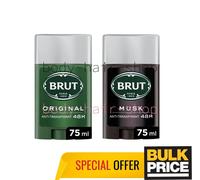 Brut Original Musk Deodorante Stick Classic Signature Scent 48H Protect Confe...