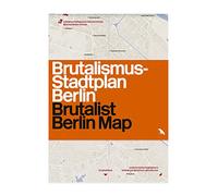 Brutalist Berlin Map : Brutalismus-stadtplan Berlin