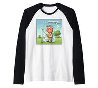 Brutto Golfista Avere Una brutta Giornata Maglia con Maniche Raglan