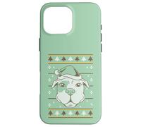 Brutto maglione natalizio Happy Howlidays Dog Meme Custodia per iPhone 16 Pro Max