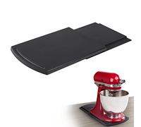 Bruvoalon Pratico vassoio scorrevole per macchina da caffè, contenitore per elettrodomestici da cucina, tappetino da appoggio con ruote scorrevoli compatibile con frullatore KitchenAid (confezione da