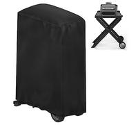 bruwaa Copertura per barbecue per Ninja Woodfire Grill [OG701EU], con 2 cordoncini regolabili e 4 fibbie, panno Oxford impermeabile e antipolvere, adatto per barbecue da esterno, dimensioni 71 x 51 x
