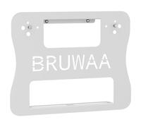 bruwaa Supporto da parete con gestione cavi per AVM FritzBox Router 7590 7590 AX 6660 Cable 7530 5530 8850 6850 6660 6890 7490
