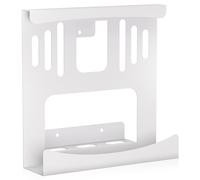 bruwaa Supporto da parete con gestione dei cavi per AVM FritzBox Router 7590 AX (versione tedesca)