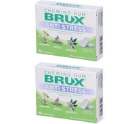 Brux Antistress Chewing Gum Gomme 2x42,3 g