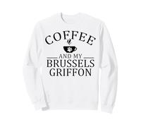 Bruxelles Griffon Bruxellois Cane E caffè Felpa