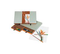 Bruynzeel Design Set professionale di matite colorate da 24 colori in scatola | Matite per artisti per disegno, schizzo e colorazione