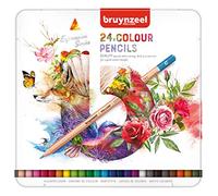 Bruynzeel Expression Set di 24 matite colorate in latta per disegno, libri da colorare per adulti, bullet journaling