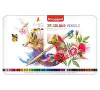 Bruynzeel Expression Set di 36 matite colorate in latta per disegno, libri da colorare per adulti, bullet journaling