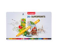 Bruynzeel Felt Tips Super Points Colour Pens 25-Piece Set