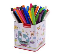 Bruynzeel Felt Tips Super Points Colour Pens 48-Piece Set in Tin
