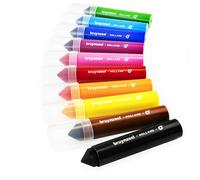 Bruynzeel Mega Punto Pennarelli - extra Spessa Pennino - 10 Colori Assortiti