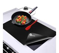 BRUZA Tappetino Protettivo per Piano Cottura a Induzione, Pad Antiscivolo e Riutilizzabile per Piastra a Induzione, Copri Piano Cottura in Silicone, Protezione Antigraffio