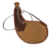 Brxmpn Borsa per Bottiglia Bota Bag Borsa Compatta E Leggera per Otri di Vino Borsa per Il Trasporto di Acqua Escursionismo Cosplay Eventi Campeggio