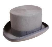 Brxmpn Cappello a Cilindro in Lana Uomo, Cappelli a Cilindro Vittoriani per Uomo E, Cappello a Cilindro Alto Cappellaio, Cappello Smoking Formale, Berretto Uomo per Costume Natalizio