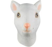 Brxmpn Maschera Topo, Maschera Topo, Maschera Animale in Lattice, Testa Intera, Maschere Realistiche, Grazioso Travestimento per Halloween, Carnevale, Festa di Compleanno