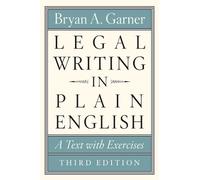 Bryan A. Garner Legal Writing in Plain English, Third Edition (Tascabile)