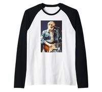 Bryan Adams dal Vivo Waking Up The World Tour 1992 Maglia con Maniche Raglan