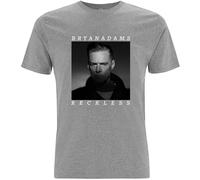 Bryan Adams Maglietta Reckless Unisex Grey M