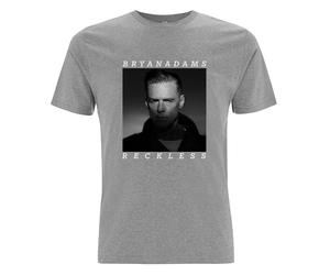Bryan Adams Reckless Grey autorizzato Uomo maglietta
