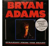 BRYAN ADAMS - STRAIGHT FROM THE HEART 7" (VINYL 45) UK A&M 1983