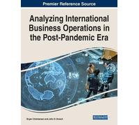 Bryan Christian Analyzing International Business Operations in the P (Tascabile)