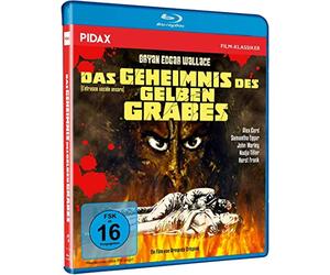 Bryan Edgar Wallace: Das Geheimnis des gelben Grabes - Spannender Gruselkrimi mit Starbesetzung - Horror + Thriller (Pidax Film-Klassiker) [Blu-ray]