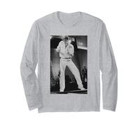 Bryan Ferry Cantante musicale Roxy dal vivo di Simon Fowler Maglia a Manica