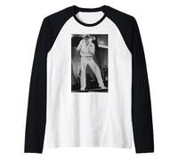 Bryan Ferry Cantante musicale Roxy dal vivo di Simon Fowler Maglia con Maniche Raglan