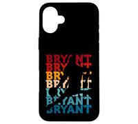 Bryant Name Basketball Champion Player Custodia per iPhone 16 Plus