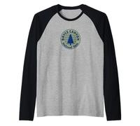 Bryce Canyon National Park Simple Hipster Tree Seal Maglia con Maniche Raglan