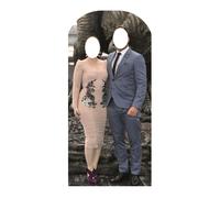 Bryce Dallas Howard E Chris Pratt Lifesize Cartone Stand-In - Dinosauro