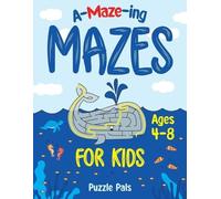 Bryce Ross Puzzle Pals Amazing Maze Book For Kids (Tascabile)