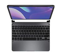 Brydge Pro 12.9 Keyboard compatibile con iPad Pro 12.9 pollici 3rd Generation & 4th Generation Models (2018 & 2020) | Tastiera in alluminio wireless Bluetooth | Long Battery Life | (Space Gray)
