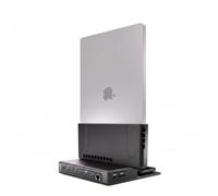 Brydge ProDock Duo TB4 Docking Station, compatibile con MacBook Pro 14" | Manicotto adattatore, 10 porte, supporto per doppio display, alimentazione fino a 90 W, connettività Ethernet, USB-A e audio.