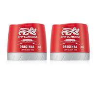 Brylcreem, Original Light Glossy Hold - Crema per modellare l’acconciatura, per uomo, 2 confezioni da 150 ml, di colore rosso