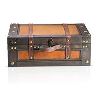 Brynnberg Scrigno del tesoro vintage 38x27x14cm - con lucchetto