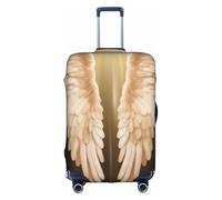 Bryptxztxt Copertura per bagagli con ali d'angelo, custodia protettiva da viaggio per trolley, resistente ai graffi ed elastica, per taglie S/M/L/XL, 3D, S, Organizer per borse