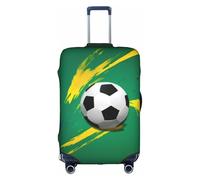 Bryptxztxt Copertura per bagagli, per sport, palloni da calcio, custodia protettiva da viaggio per trolley, resistente ai graffi ed elastica, per taglie S/M/L/XL, 3D, S, Organizer per borse