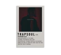Bryson Tiller - Poster artistico su tela, decorazione artistica da parete per casa, camera da letto, estetica, pittore, decorazione per soggiorno, decorazione da parete resistente, senza cornice, 50 x