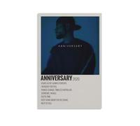 Bryson Tiller - Poster per anniversario anti schizzi, per soggiorno e camera da letto, dipinti da appendere adatti per più scenari, non c'è bisogno di perforare, facile da installare, adatto per