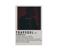 Bryson Tiller Trapsoul Poster artistico anti spruzzi soggiorno e camera da letto dipinti da appendere adatti per più scenari senza bisogno di punzonatura facile da installare adatto per regali e uso