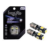 Bryte 1210664 Lampadina Bay9S 5 LED Canbus H21W 12V, Bianco, 2 Pezzi