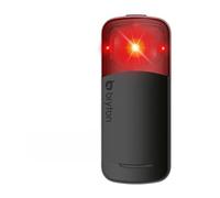 Bryton GARDIA R300D Ruota per bicicletta certificata StVZO con luce posteriore, modello tedesco, rilevamento 190 m, angolo di visualizzazione 220°, avvisi visivi e acustici, supporto USB-C, app