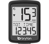 Bryton GO ciclo computer GPS con display da 2.5", supporto satellitare GNSS completo, autonomia fino a 30 ore, nero
