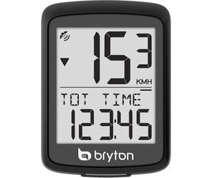 Bryton GO ciclo computer GPS con display da 2.5", supporto satellitare GNSS completo, autonomia fino a 30 ore, nero