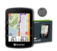 Bryton Rider 650 GPS Ciclismo Computer, 2.8" Touchscreen a colori, Batteria fino a 33 ore, Mappe Europa precaricate, Regolazione luminosità automatica, Bluetooth
