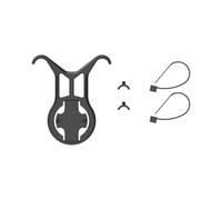 Bryton - Supporto sottosella in plastica per fanalino Radar Gardia R300L, Montaggio su binari della Sella, Kit di Fissaggio Incluso