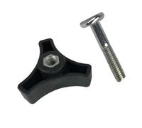 BRZENYTV Set di bulloni e Viti Dado con manopola Triangolare di Ricambio Compatibile con Modelli selezionati di Tosaerba Mountfield e Hayter